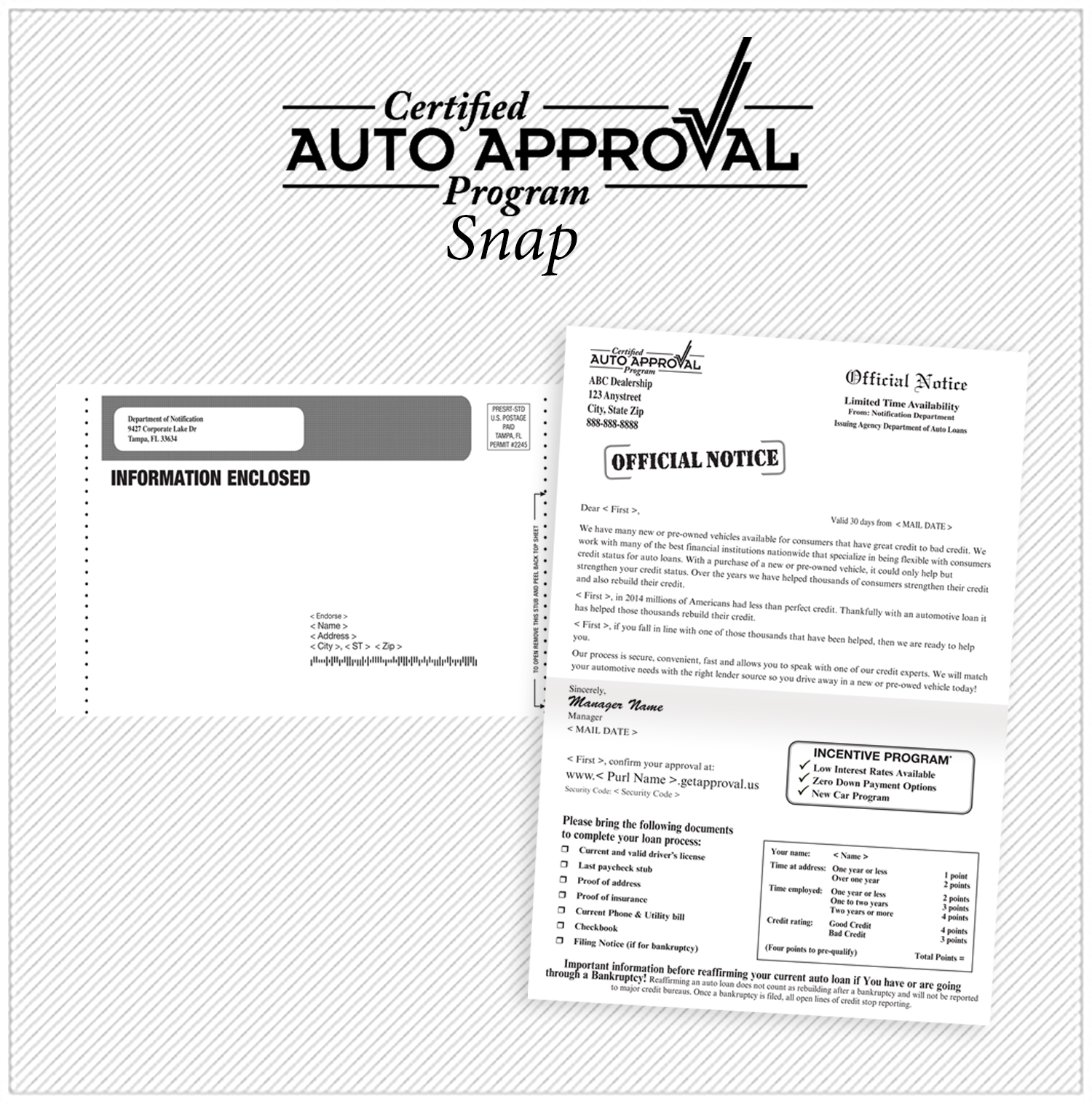 Certified Auto Approval Snap