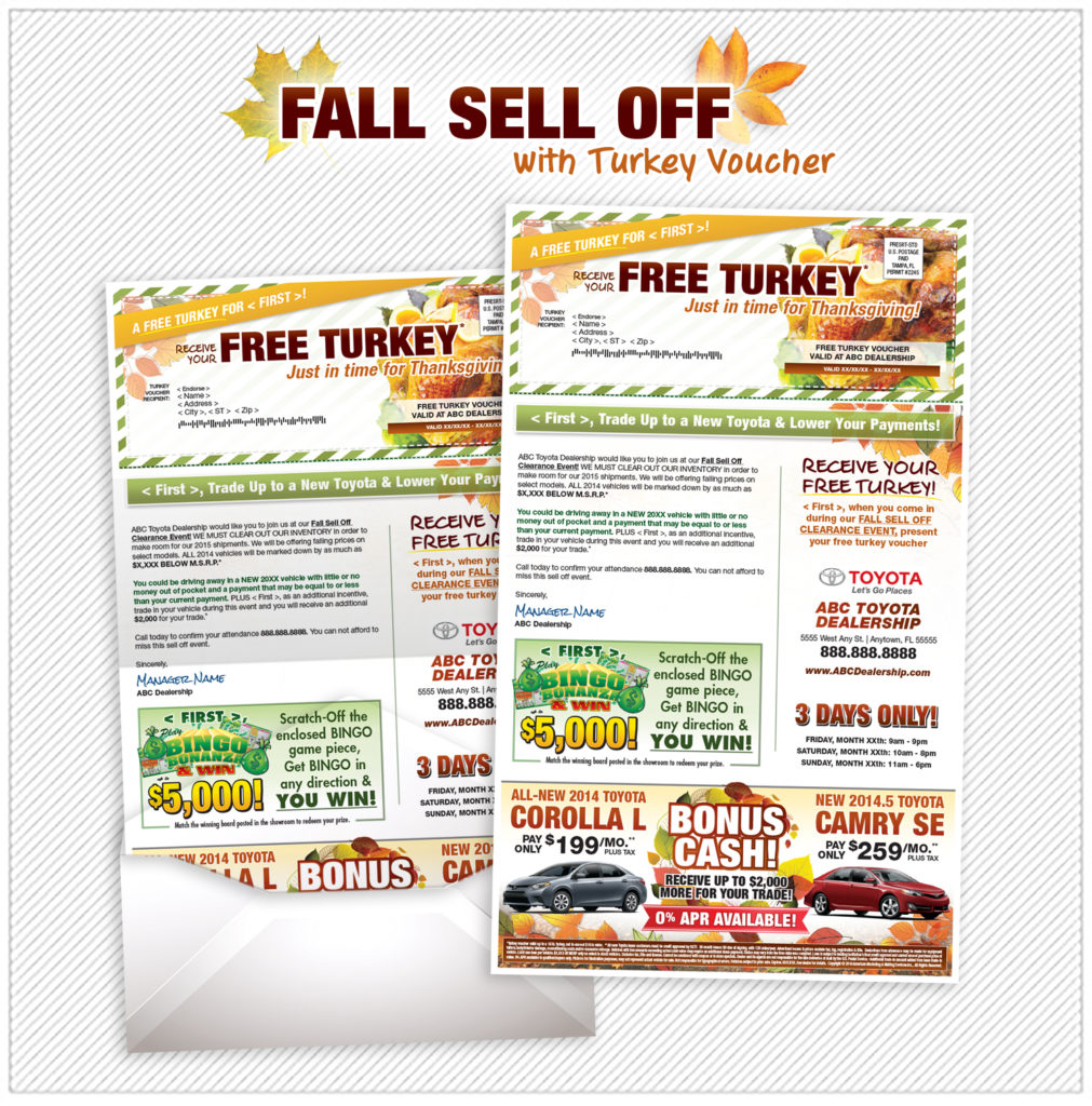 Fall Turkey Promotion