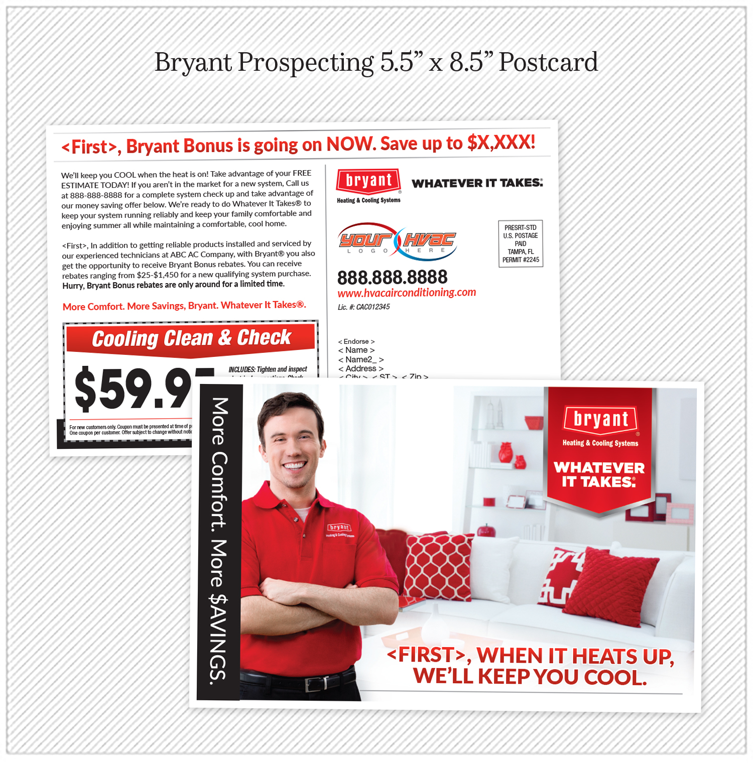 Bryant Prospecting Post Card