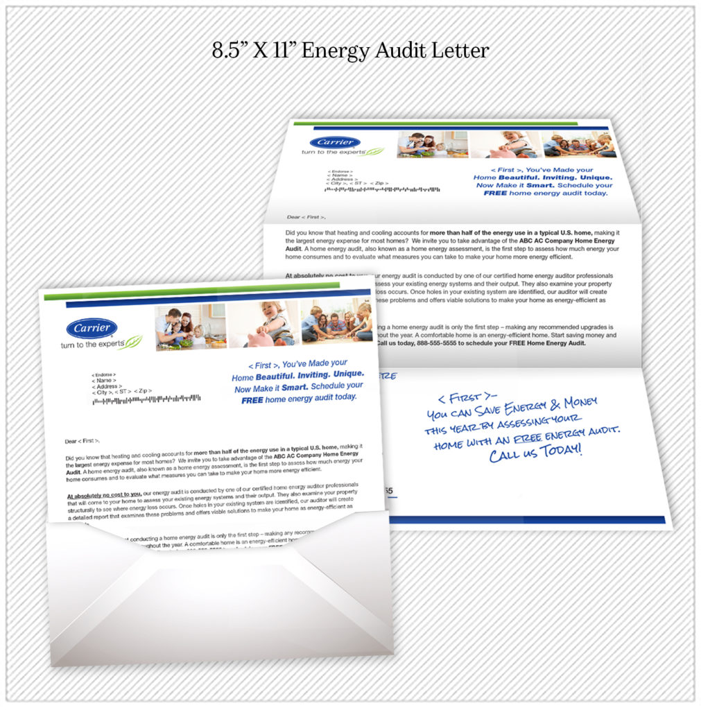 Energy Audit Letter
