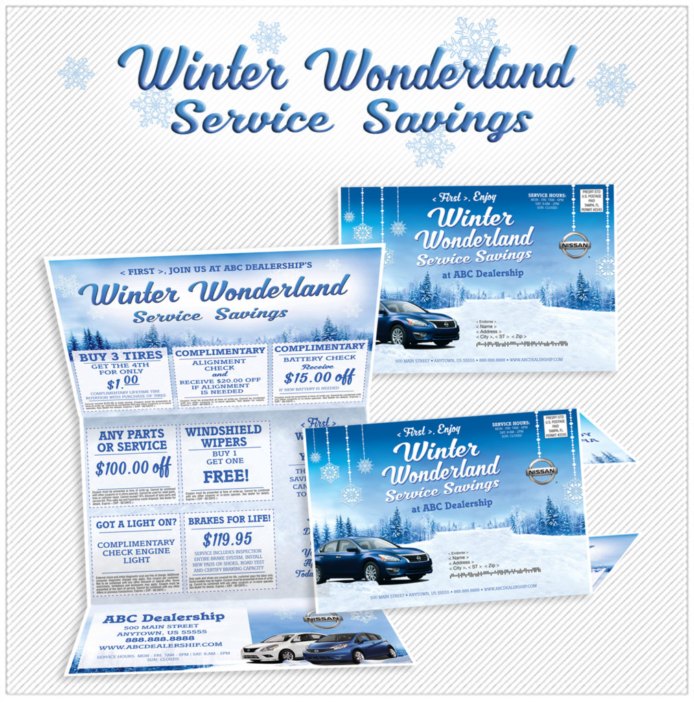 Winter Wonderland Service Savings flyer